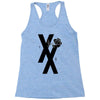 mgk t xx shirt flower black rose Racerback Tank