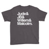 a litle life book white logo Youth Tee