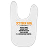 October Girl Hated By Many Baby Bibs