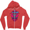 crime fighters club Zipper Hoodie