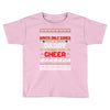 santa only comes once a year daddy is always here to cheer Toddler T-shirt