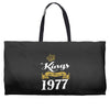 kings are born in 1977 Weekender Totes