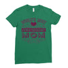 world's most awesome mom Ladies Fitted T-Shirt