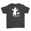bear grills bbq funny Youth Tee