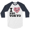 i love neo tokyo 3/4 Sleeve Shirt