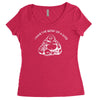 i have the body of a god funny buddha budda banter fat food Women's Triblend Scoop T-shirt