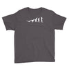 icke evolution t shirt   funny Youth Tee