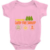 camp fire swamp Baby Onesie