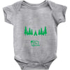 life is short take the trip buy the shoe Baby Onesie