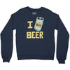 i beer beer Crewneck Sweatshirt
