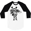 nerd giraffe 3/4 Sleeve Shirt