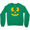 funny halloween jack o lantern kids Crewneck Sweatshirt
