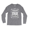 vintage made in 1968 perfectly aged a living legend Long Sleeve Shirts