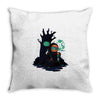 nuit bleue Throw Pillow