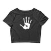 handprint sticker vinyl decal Crop Top