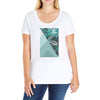 Leaf Ladies Curvy T-Shirt