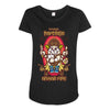 mochonesa Maternity Scoop Neck T-shirt