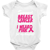 I Wear Pink For My Daughter Baby Onesie