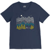camping V-Neck Tee