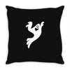 fun ghost Throw Pillow