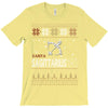 santa sagittarius christmas ugly t shirts T-Shirt
