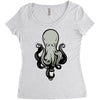 octopus Women's Triblend Scoop T-shirt