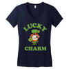 lucky charm 2 Women's V-Neck T-Shirt