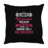 they call me grandma partner in crime. Throw Pillow