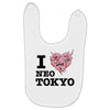 i love neo tokyo Baby Bibs