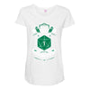 Natural 1   Orc Green Edition Maternity Scoop Neck T-shirt