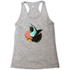donut shark! Racerback Tank