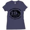 Funny 40th Birthday Ladies Fitted T-Shirt