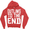 outlaws to the end 4 Zipper Hoodie