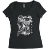 god of the new world Women's Triblend Scoop T-shirt