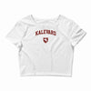 kalevard university Crop Top