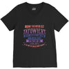 meine tochter ist t&auml;towiert V-Neck Tee