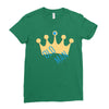 old man Ladies Fitted T-Shirt