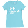 follow the leader Ladies Fitted T-Shirt