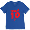 team 10 red V-Neck Tee