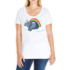 real unicorns have curves Ladies Curvy T-Shirt