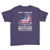 Veteran Don't Thank Me Thank My Brothers Who Never Came Back Youth Tee