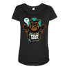 team dog Maternity Scoop Neck T-shirt