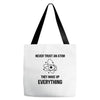 Never Trust An Atom Tote Bags