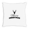 buck merry christmas Throw Pillow