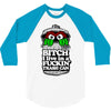 get a job, grouch! 3/4 Sleeve Shirt