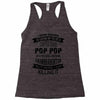 Super Cool Pop Pop Of A Freaking Awesome Granddaughter Racerback Tank