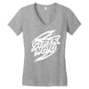 supermoto w Women's V-Neck T-Shirt