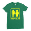 drop yours Ladies Fitted T-Shirt