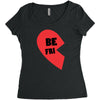 be fri Women's Triblend Scoop T-shirt