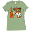 zero fox Ladies Fitted T-Shirt